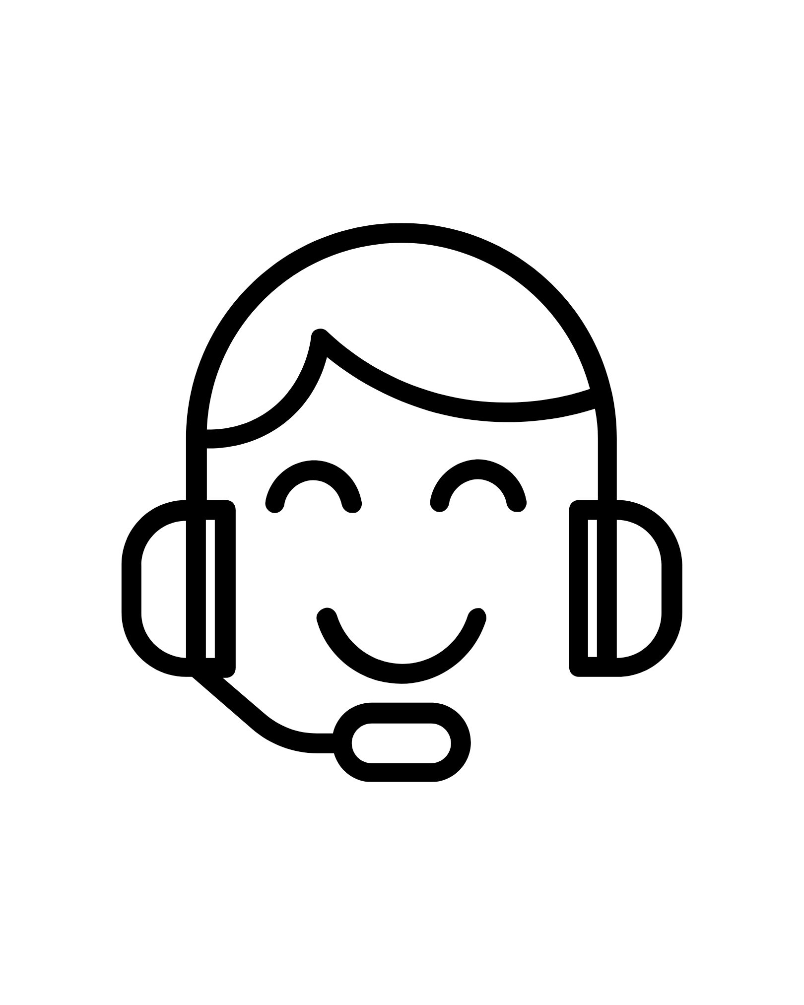 Illustration of a professional visa consultant advising a client with documents