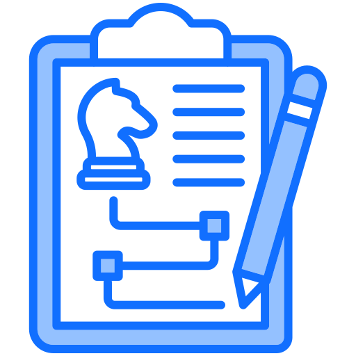 Icon representing document processing
